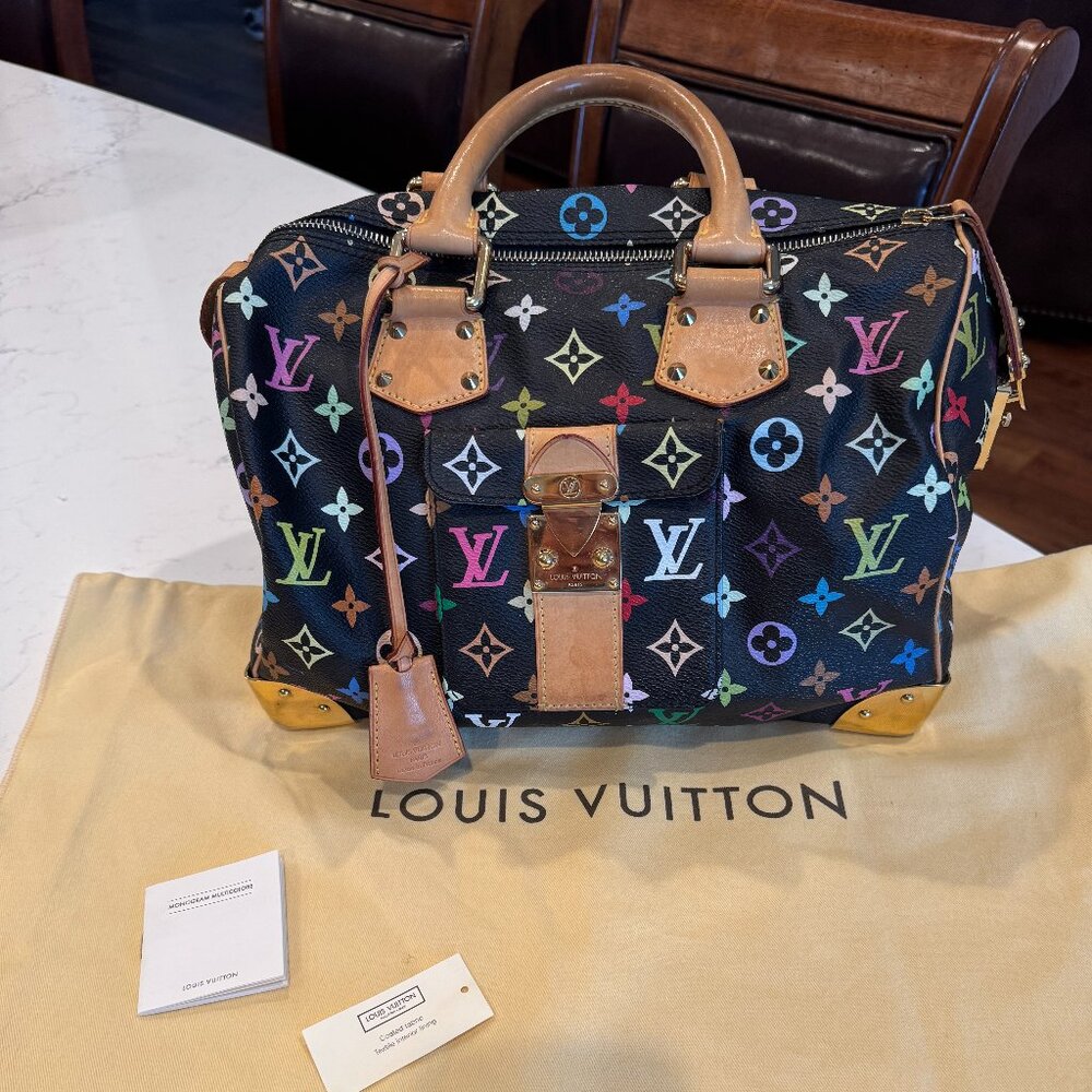 Louis Vuitton Multicolored Speedy 30
